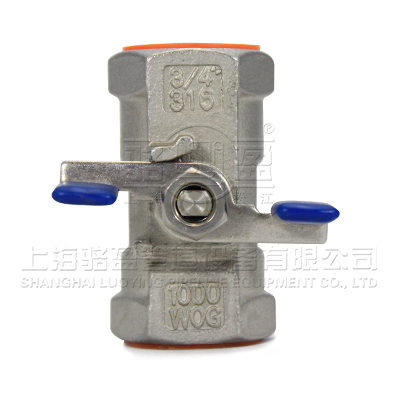 一片式蝶柄球閥